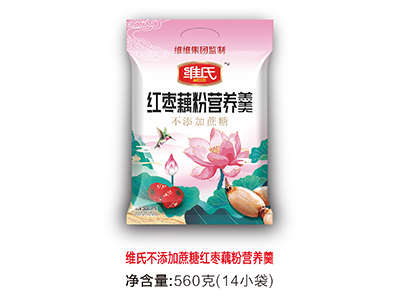 维氏不添加蔗糖红枣藕粉营养羹560g